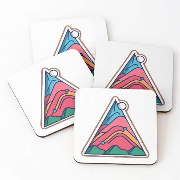 Item preview, Minimalist Mountain Beard Landscape designed and sold by NiftyWrx.