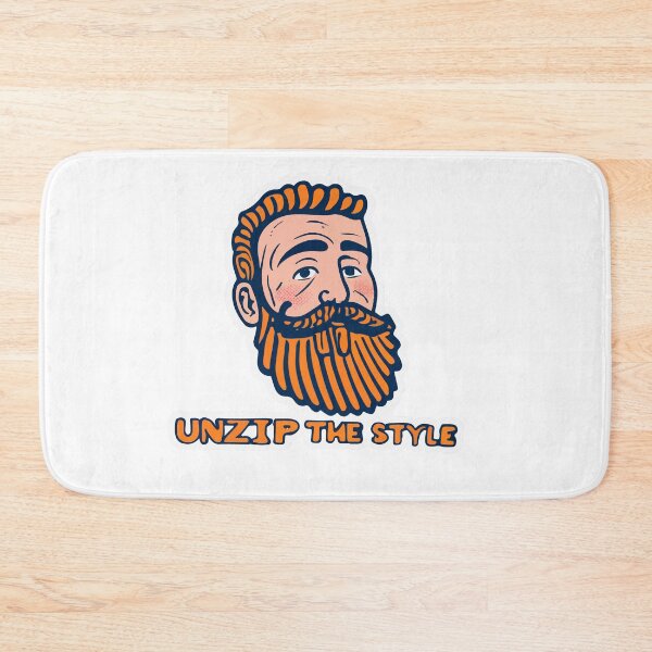 Item preview, Unzip the Style - Bearded Pop Art Design designed and sold by NiftyWrx.