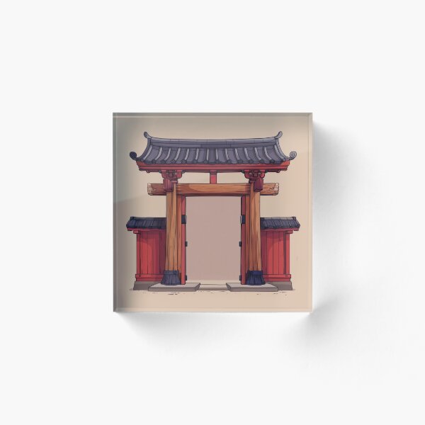 Item preview, Japanese door designed and sold by xadamnft.