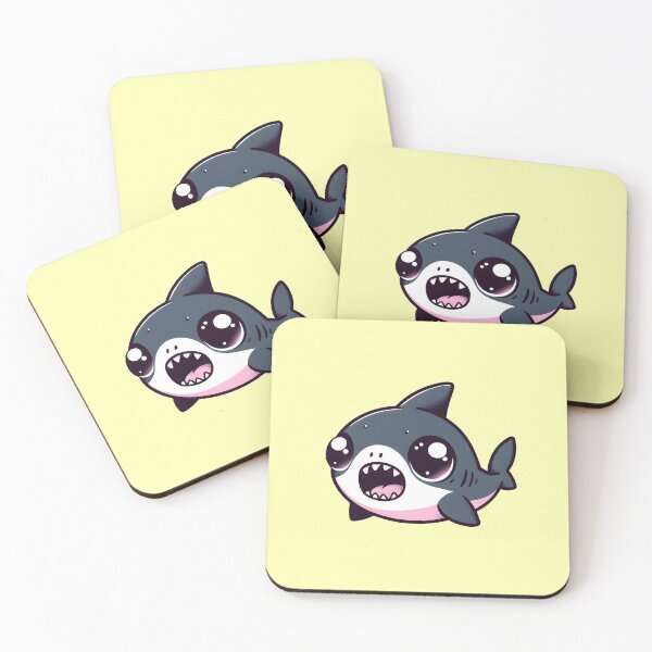 Item preview, Cute shark designed and sold by Anna Halasek.