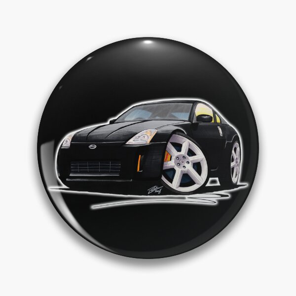 Item preview, Nissan 350Z Black designed and sold by Yeomans Cartoons.