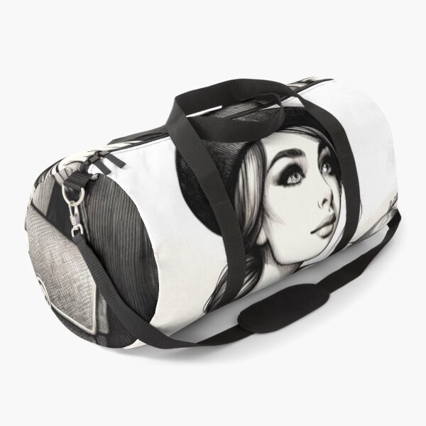 Item preview, Woman in beret with a bag designed and sold by Magdalena-7.