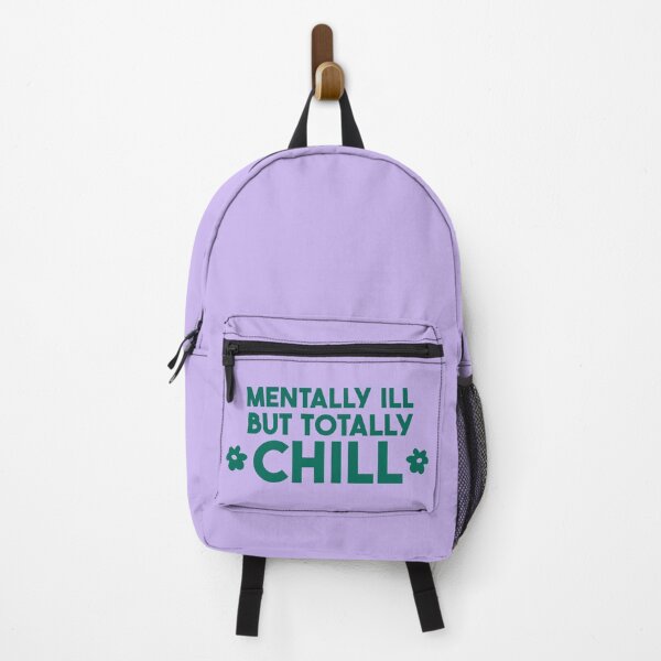 Item preview, mentally ill but totally chill designed and sold by merialnam.