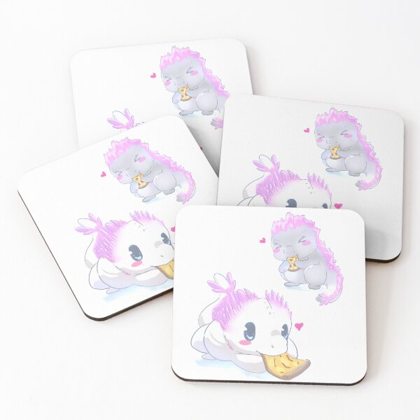 Item preview, Chibis Love Pizza designed and sold by KidaDrawings94.
