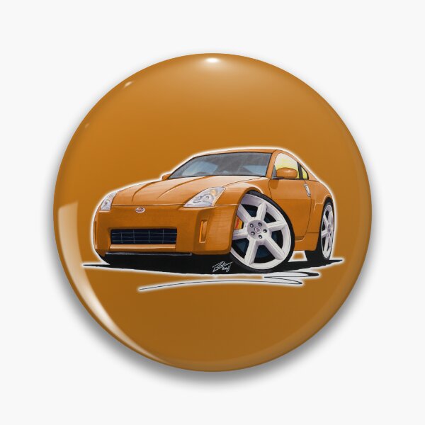 Item preview, Nissan 350Z Gold designed and sold by Yeomans Cartoons.