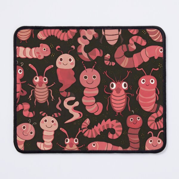 Item preview, Kawaii worms designed and sold by SidTastic .
