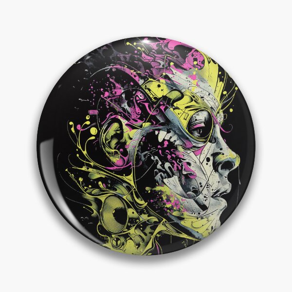 Item preview, Abstract man Art designed and sold by Obsidian Ink by Wilshire.