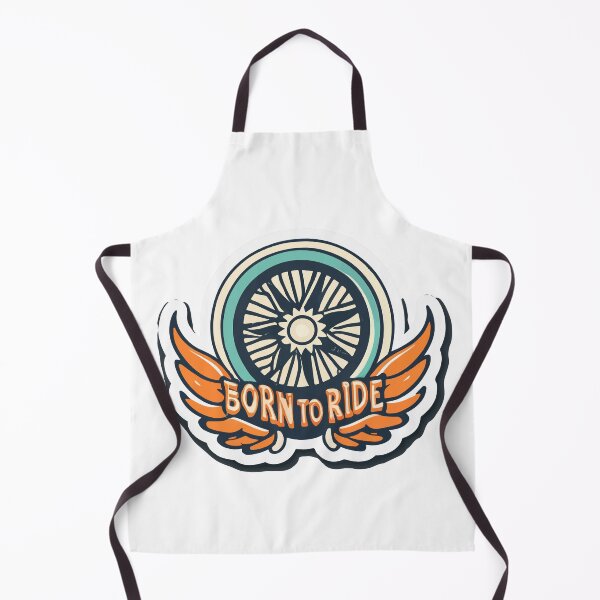 Item preview, Born to Ride - Vintage Winged Wheel with Flames designed and sold by NiftyWrx.
