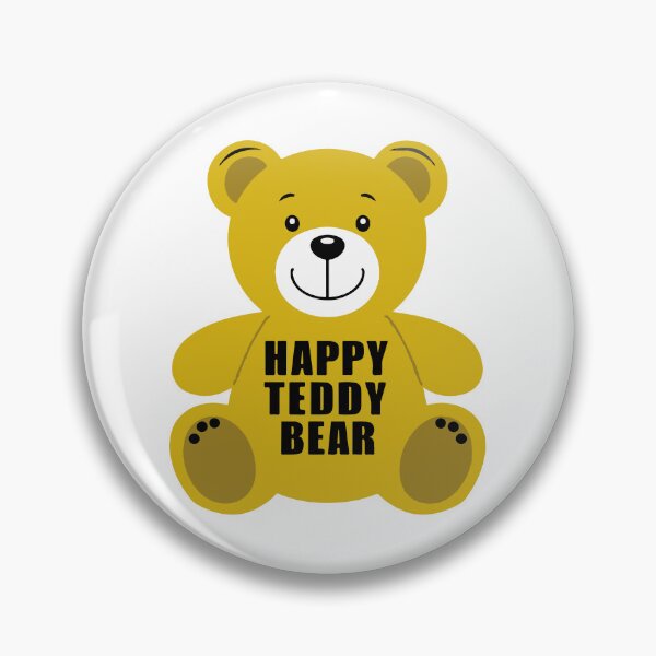 Item preview, Happy Sitting And Smiling Teddy Bear  designed and sold by thespecialtyhub.