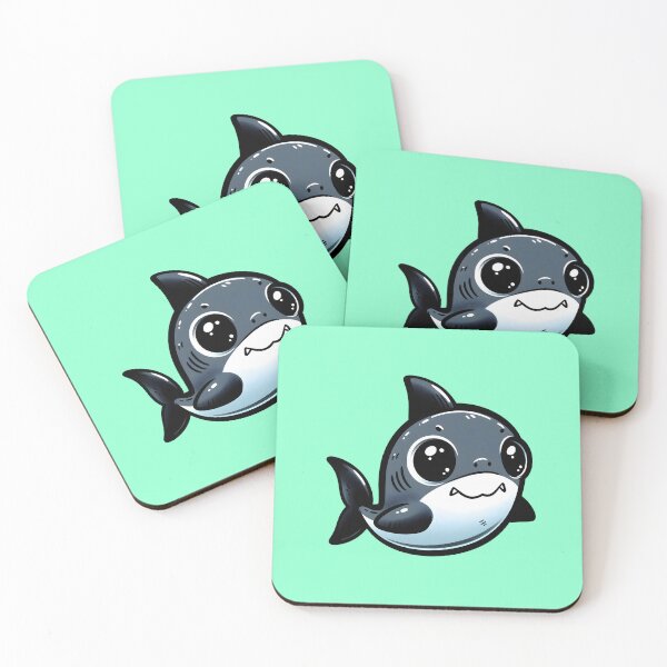 Item preview, Cute shark designed and sold by Anna Halasek.