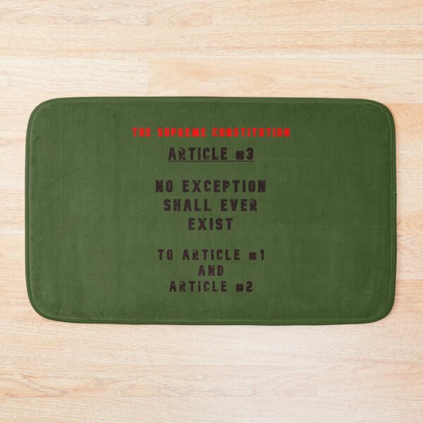 Item preview, The Supreme Constitution - Article 3 designed and sold by alien almanac.