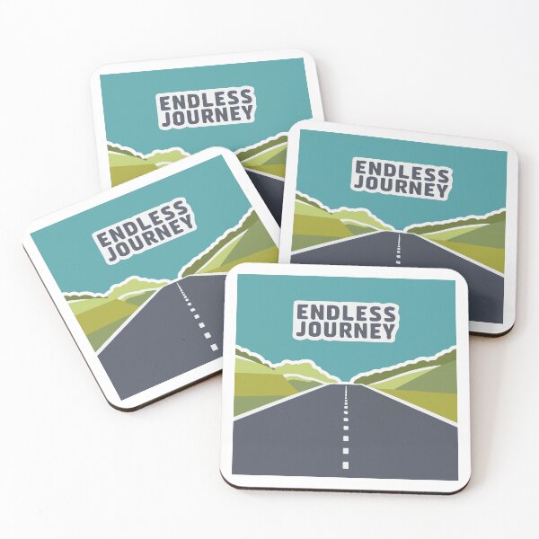 Item preview, Endless Journey Minimalist Road Design designed and sold by NiftyWrx.