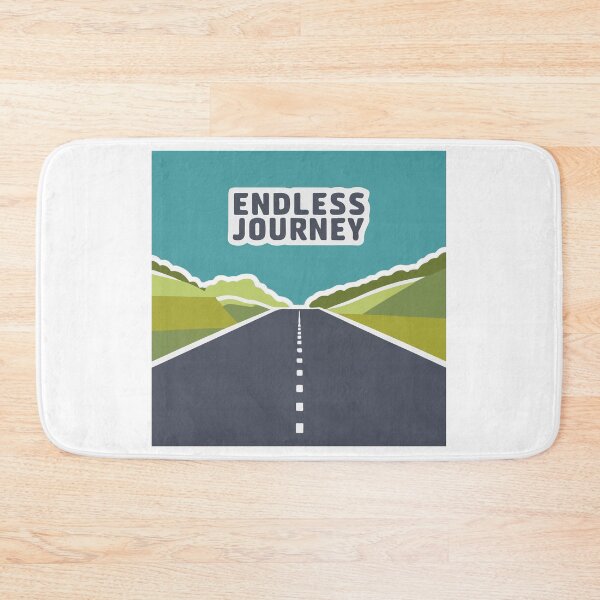 Item preview, Endless Journey Minimalist Road Design designed and sold by NiftyWrx.