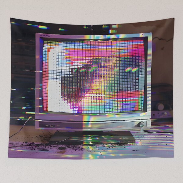 Item preview, Glitch Computer Monitor designed and sold by dcrc.