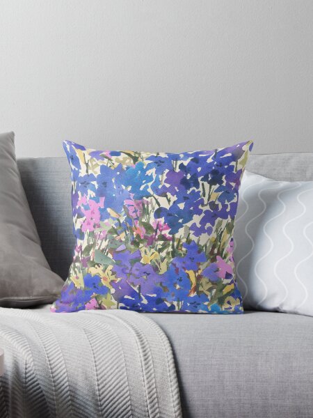 Item preview, Blue Periwinkle Wildflowers designed and sold by Pamela Gatens.