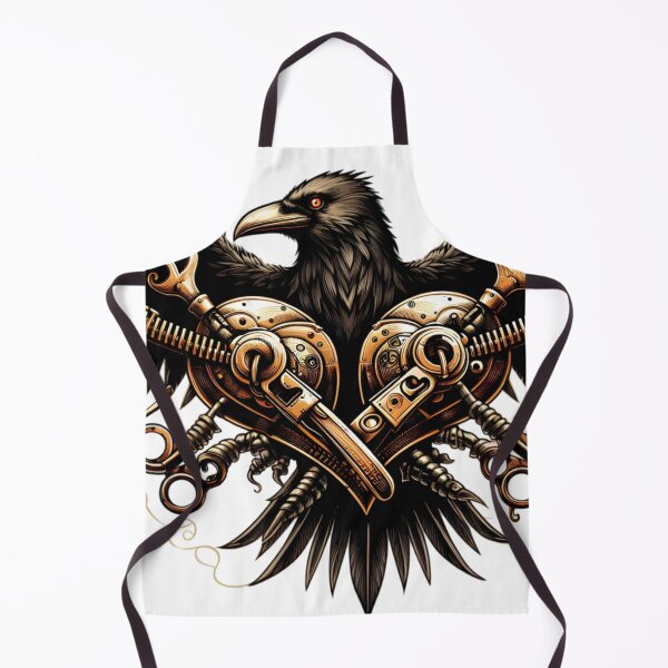 Item preview, Steampunk Raven: Heart Unlocked designed and sold by AdoraClips.