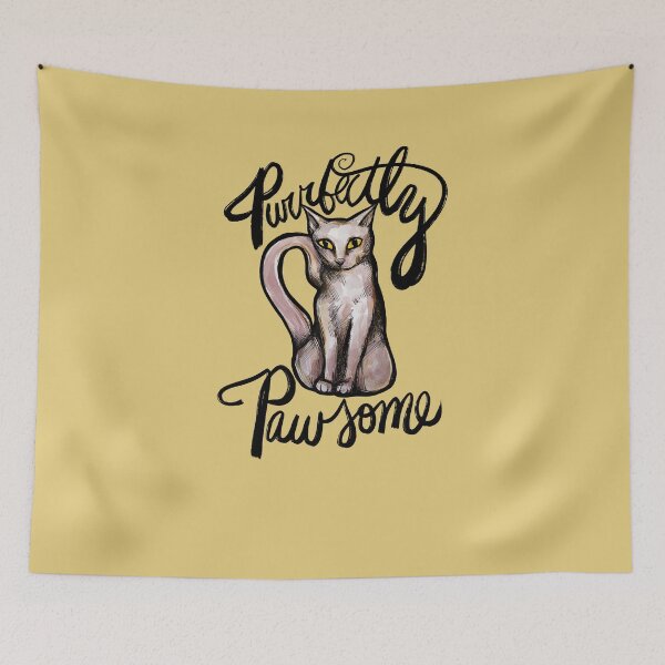Item preview, Purrfectly Pawsome designed and sold by FrictionMaxxing.
