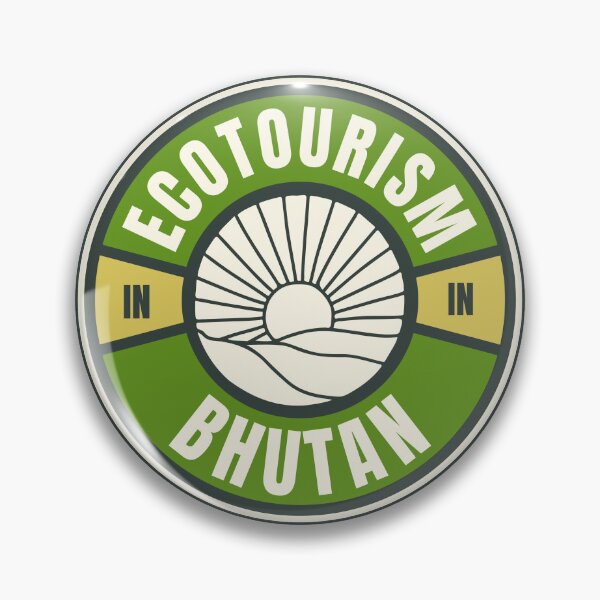 Item preview, Ecotourism in Bhutan Green Logo designed and sold by Vintage-TM.