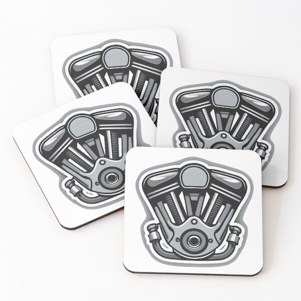Item preview, Roaring Motorcycle Engine - Hyper-Realistic Power Design designed and sold by NiftyWrx.
