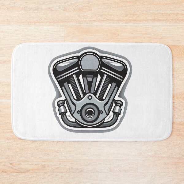 Item preview, Roaring Motorcycle Engine - Hyper-Realistic Power Design designed and sold by NiftyWrx.