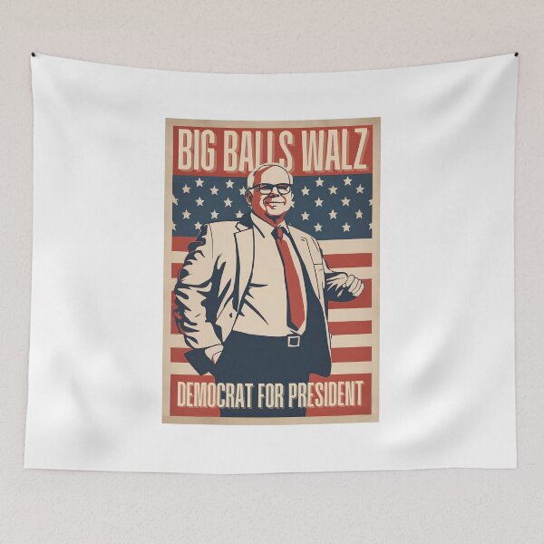 Artikelvorschau, Tim Walz wird Präsident entworfen und verkauft von LoonSaloon.