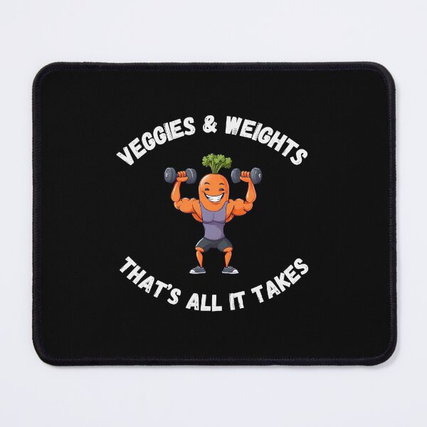 Item preview, Veggies and Weights That's All it Takes designed and sold by Amzg-Designs.