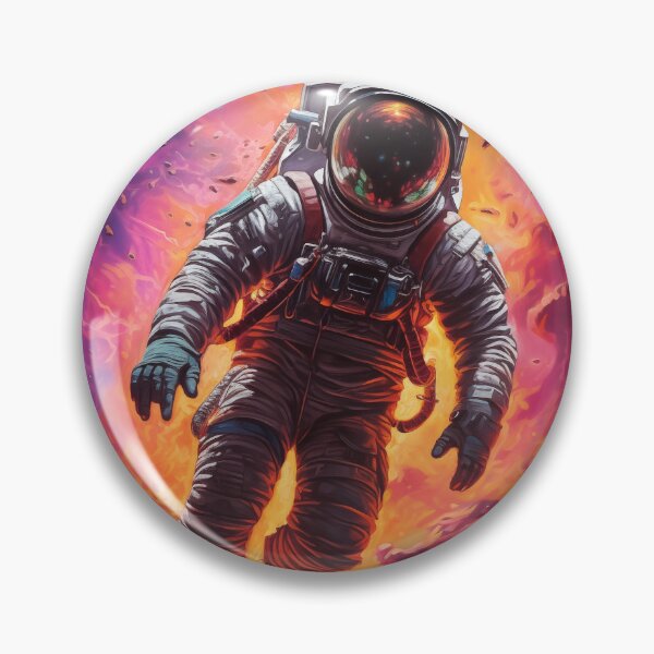 Item preview, Colorful cosmos: astronaut's cosmic odyssey designed and sold by Lautstarke.