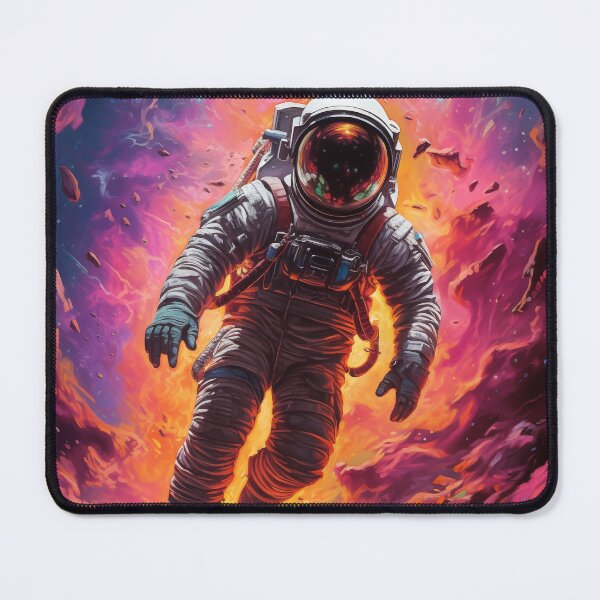 Item preview, Colorful cosmos: astronaut's cosmic odyssey designed and sold by Lautstarke.