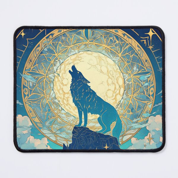 Item preview, Illuminated Wolf (Variation) designed and sold by OccultDreams.