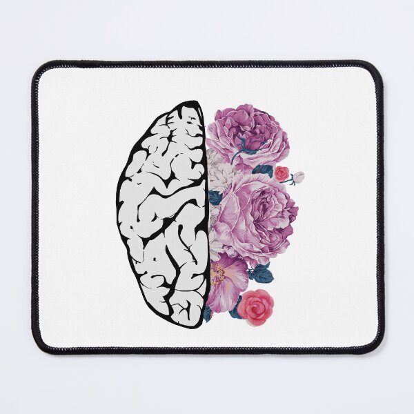 Item preview, Brain flower art designed and sold by BamBOOZEL.