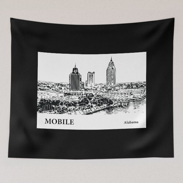 Item preview, Mobile Alabama designed and sold by Lakeric.