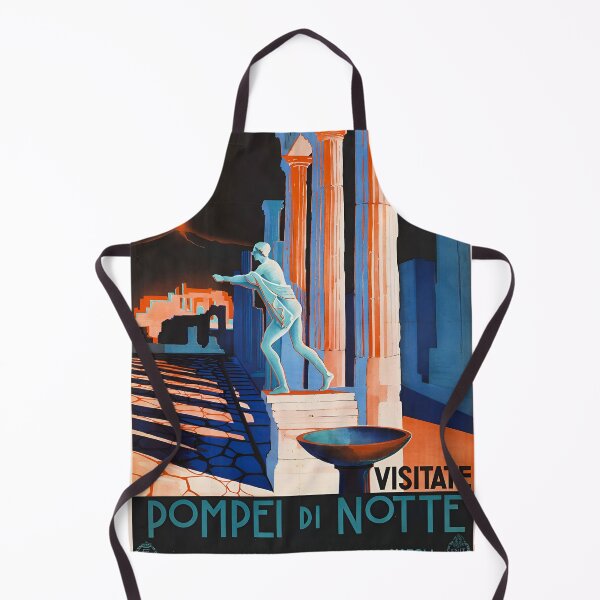 Item preview, Vintage tourist poster. Pompeii designed and sold by likiska.
