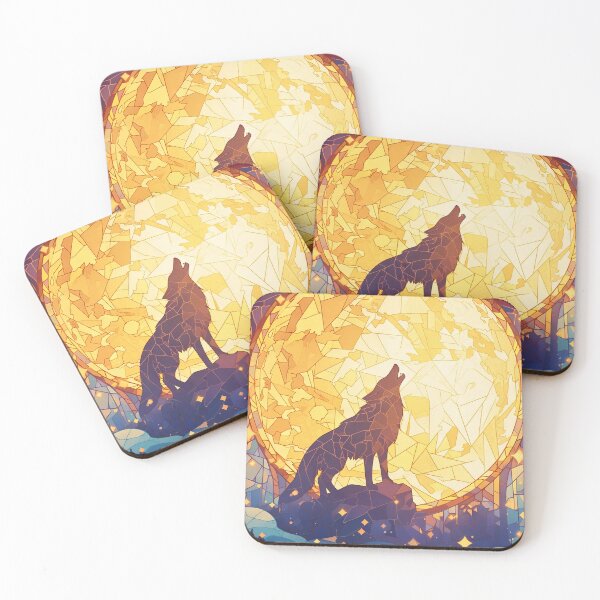 Item preview, Supermoon Wolf designed and sold by OccultDreams.
