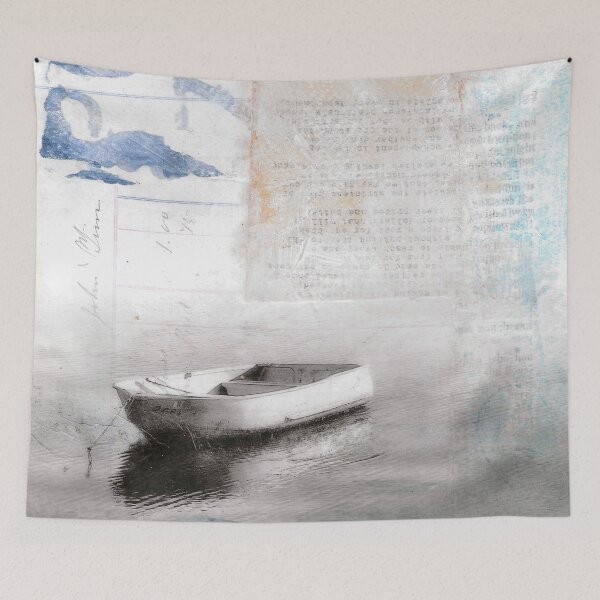 Item preview, Dinghy in the soft Morning Light designed and sold by Marie Palcic.