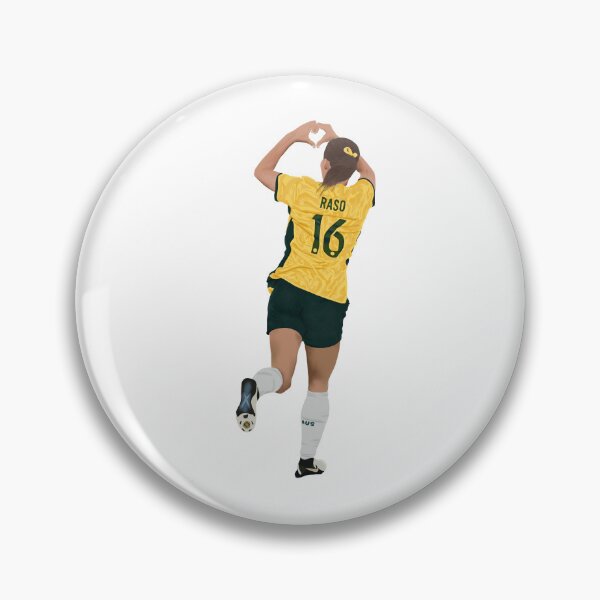 Item preview, Hayley Raso Heart Celebration Sticker designed and sold by PoppyseedStudios.