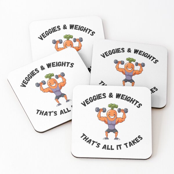 Item preview, Veggies and Weights That's All it Takes designed and sold by Amzg-Designs.