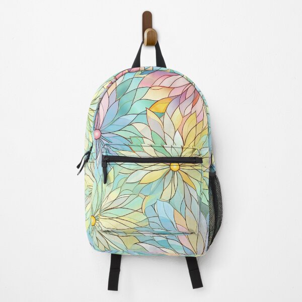 Item preview, Pastel Floral Stained Glass designed and sold by Magnuna.