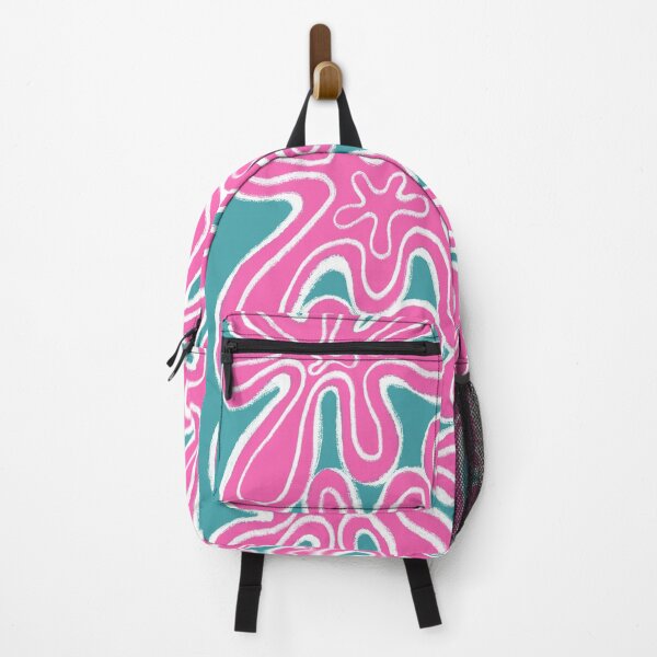 Item preview, Abstract pink flowers drawing designed and sold by MPillustration.