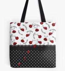 Ladybug Entwined Tote Bag