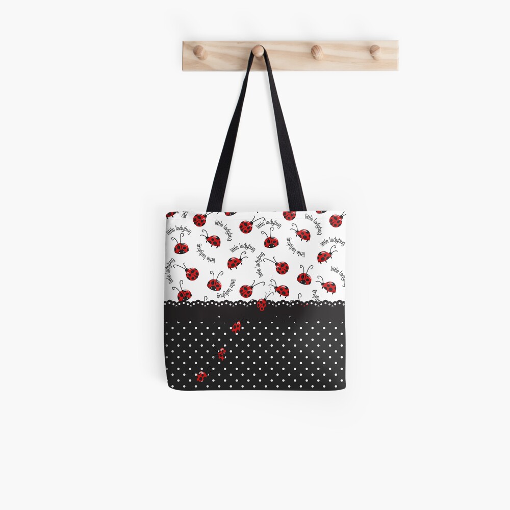 Ladybug Entwined Tote Bag