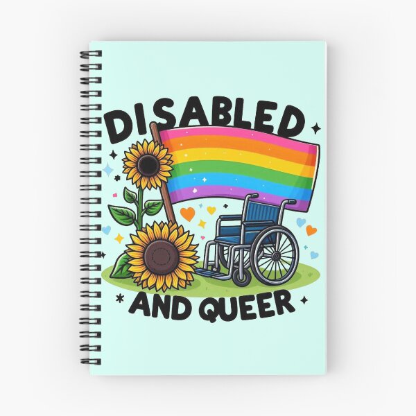 Item preview, Disabled and queer designed and sold by Vkinsify.