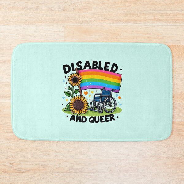 Item preview, Disabled and queer designed and sold by Vkinsify.