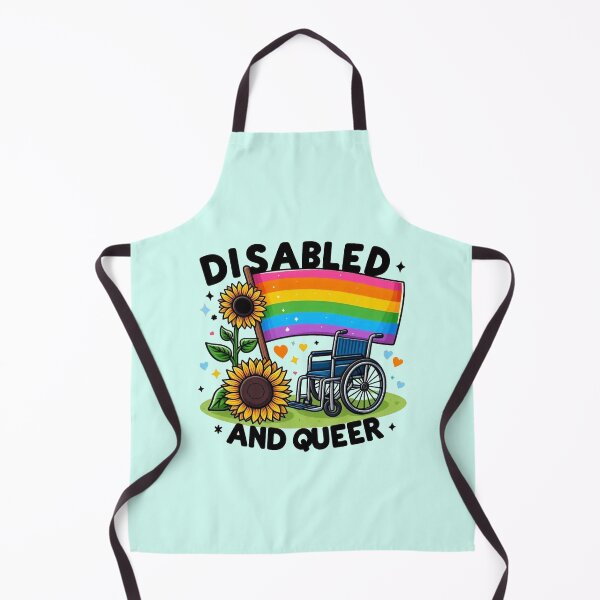Item preview, Disabled and queer designed and sold by Vkinsify.