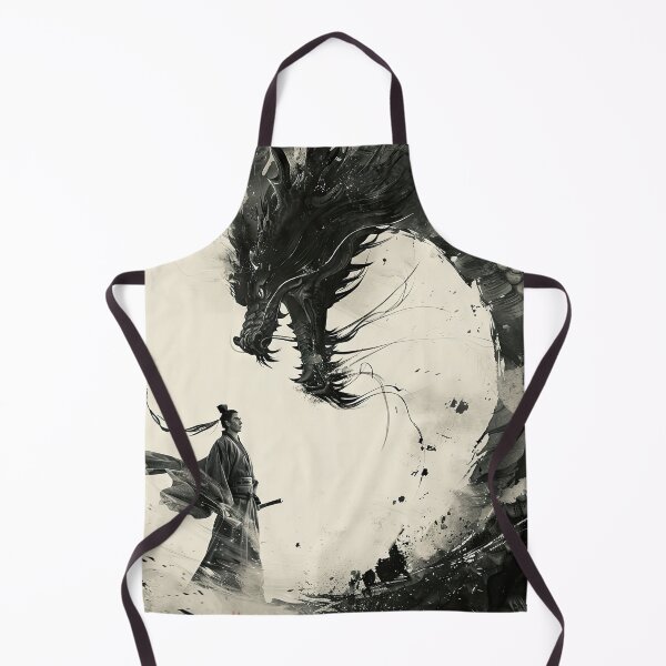 Item preview, An ancient warrior stands before a mighty dragon in a mythical encounter designed and sold by Jerhus.