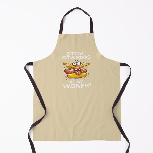 Item preview, Funny Hot Dog Stop Staring At My Wiener designed and sold by Wild-Co.