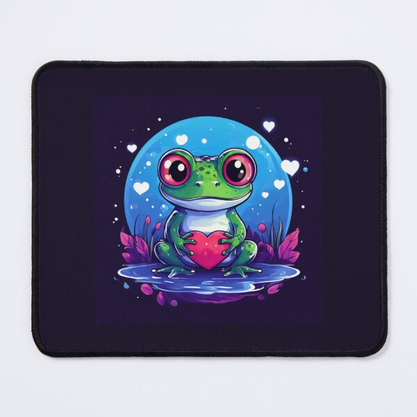 Item preview, Frog with heart designed and sold by Planetporridge.