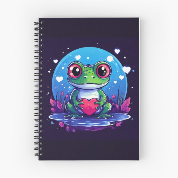 Item preview, Frog with heart designed and sold by Planetporridge.