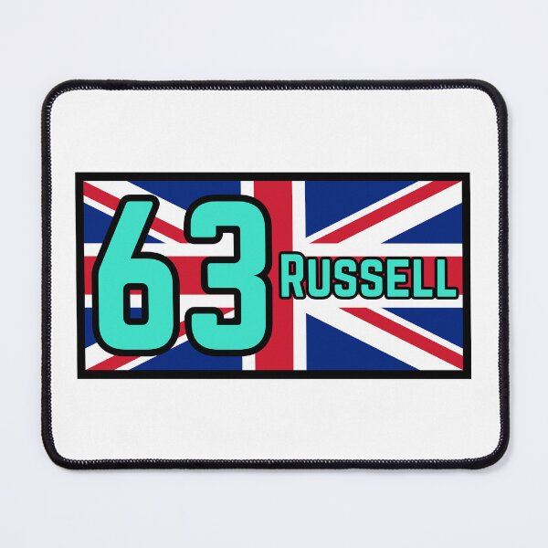 Item preview, Britain Flag George Russell 63 designed and sold by archiewildsbull.