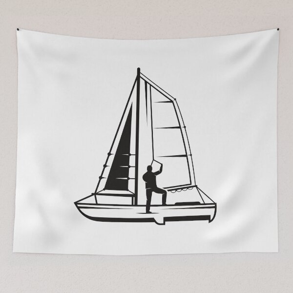 Item preview, boatman,Sailingboat,Sail Lovers,Ship Lovers,ocean life,sea designed and sold by DeCodeArtShop.