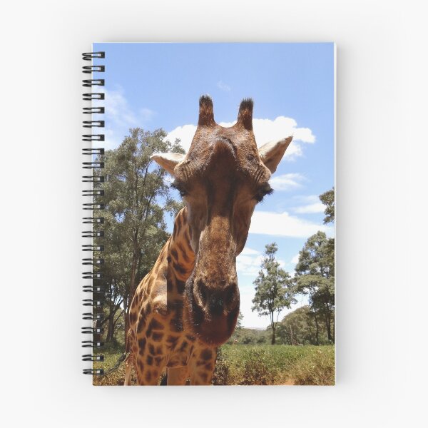 Item preview, Giraffe getting personal 5 designed and sold by exploramum.